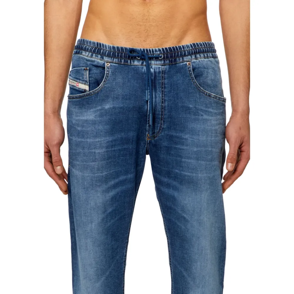 Jeans^Diesel 2030 D-Krooley Joggjeans Blå