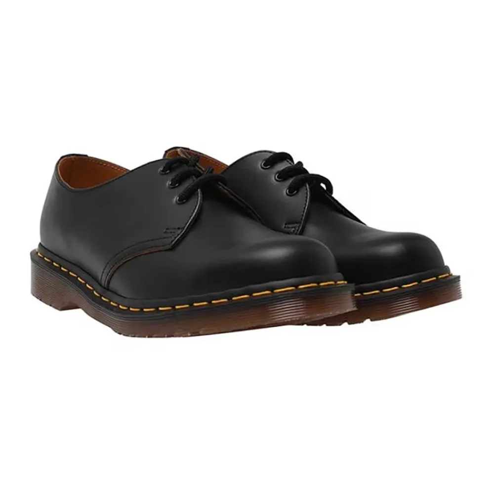 Snøresko<Dr. Martens 1461 Made in England Snøresko Derby Sort
