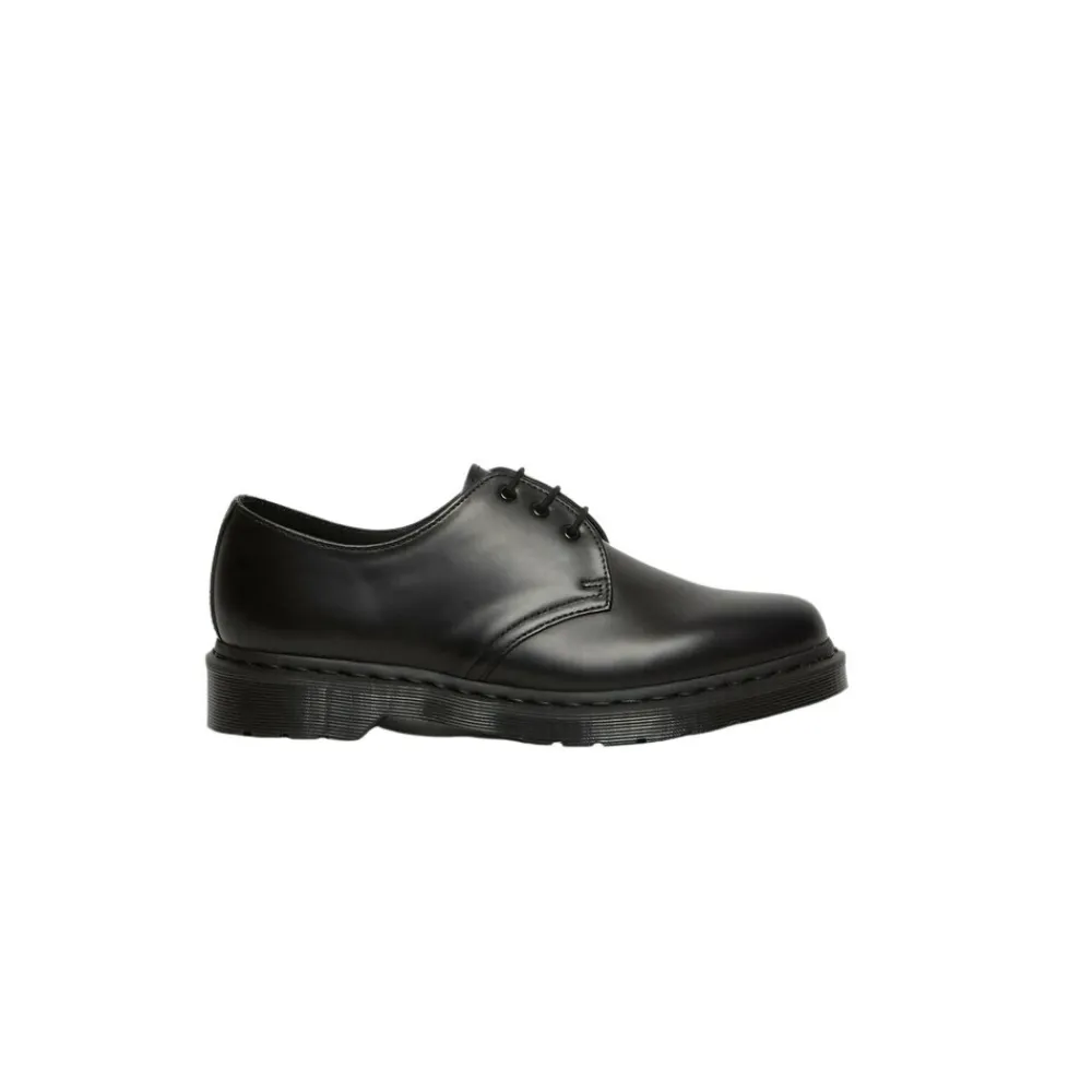 Snøresko^Dr. Martens 1461 Mono Smooth Sko Sort