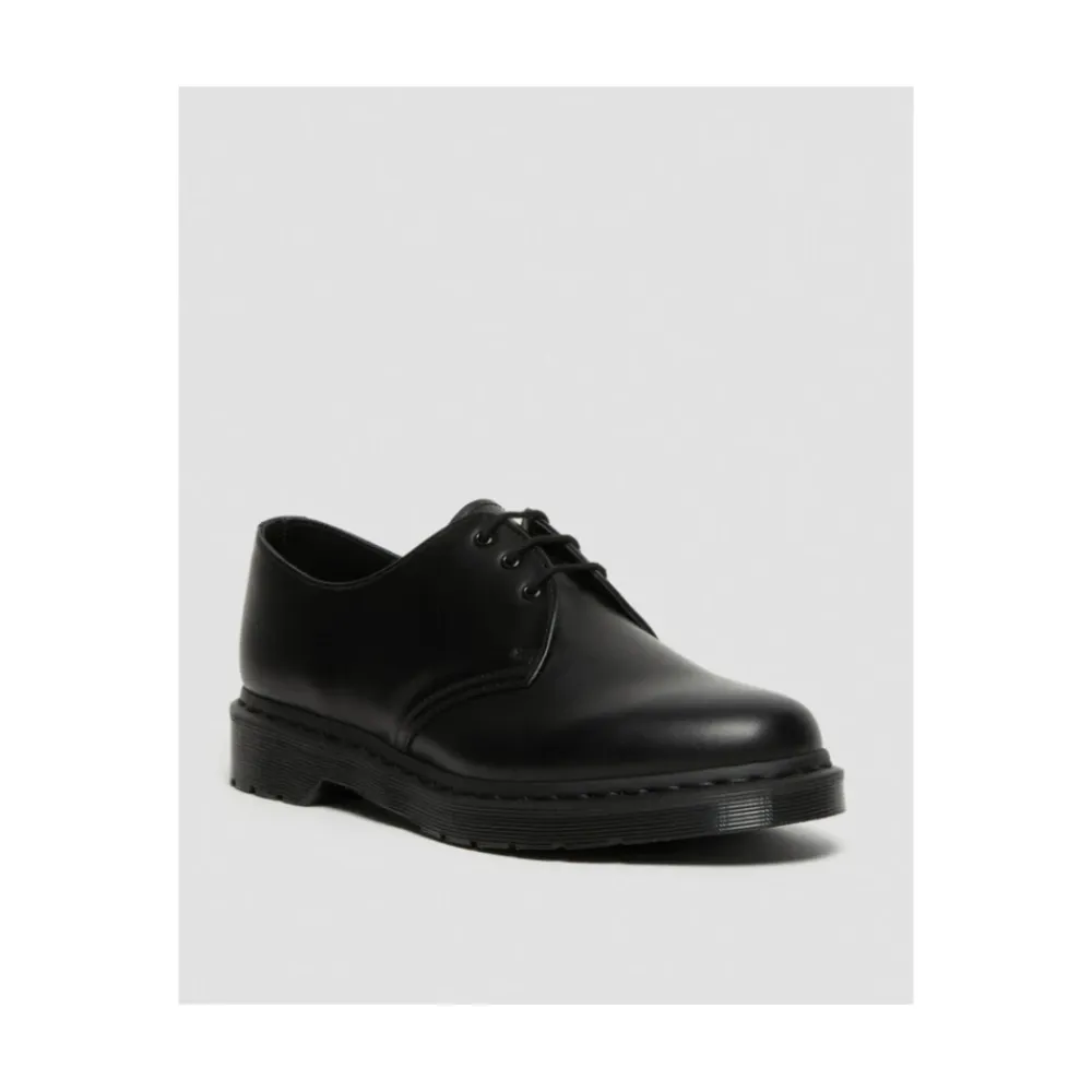 Snøresko^Dr. Martens 1461 Mono Smooth Sko Sort