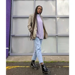 Chelsea Boots<Dr. Martens 2976 Platform Chelsea Støvler Sort