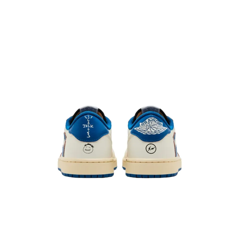 Sneakers^Jordan 1 Retro Low OG SP Fragment x Travis Scott Multifarvet