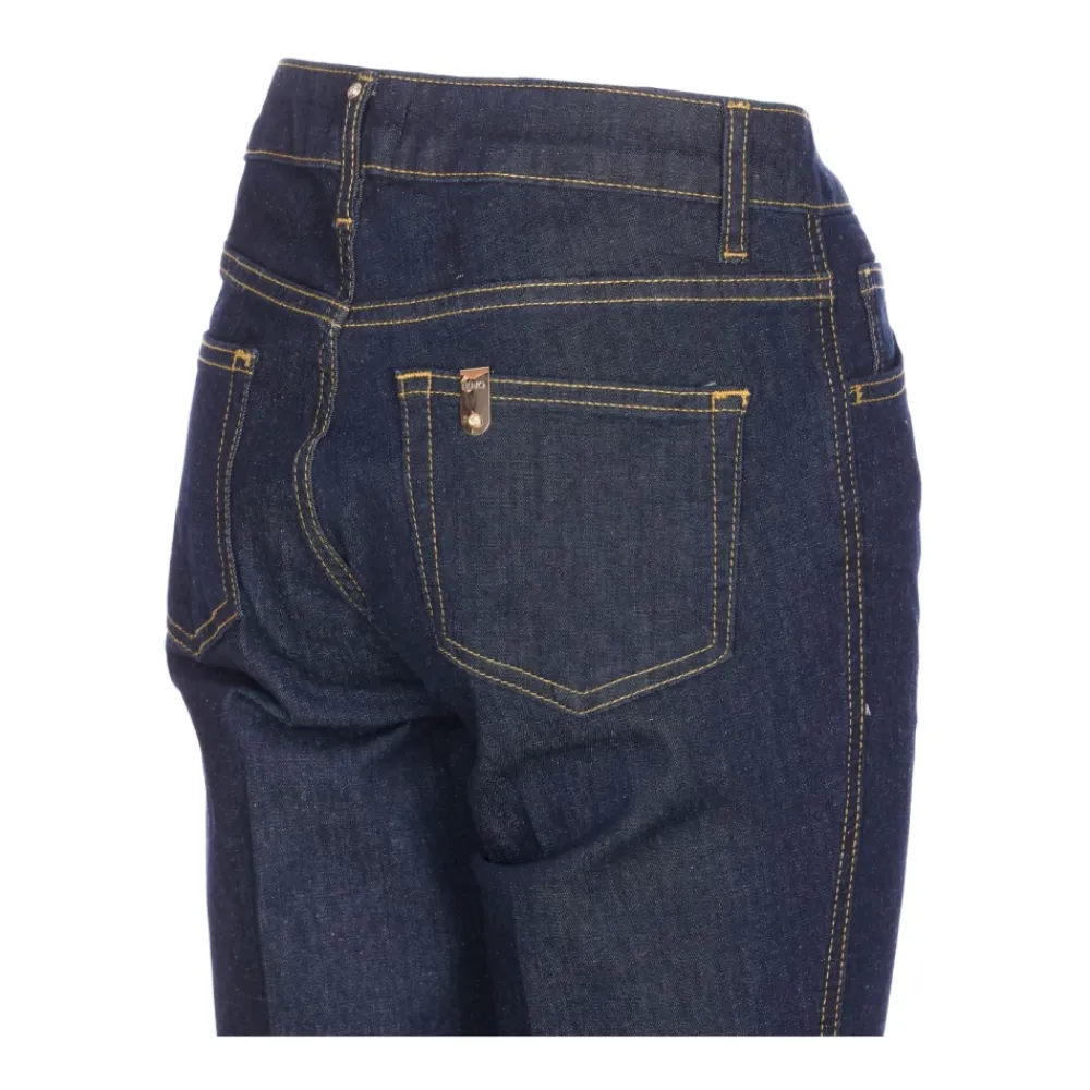 Jeans<Liu Jo 41066 Straight Jeans Blå