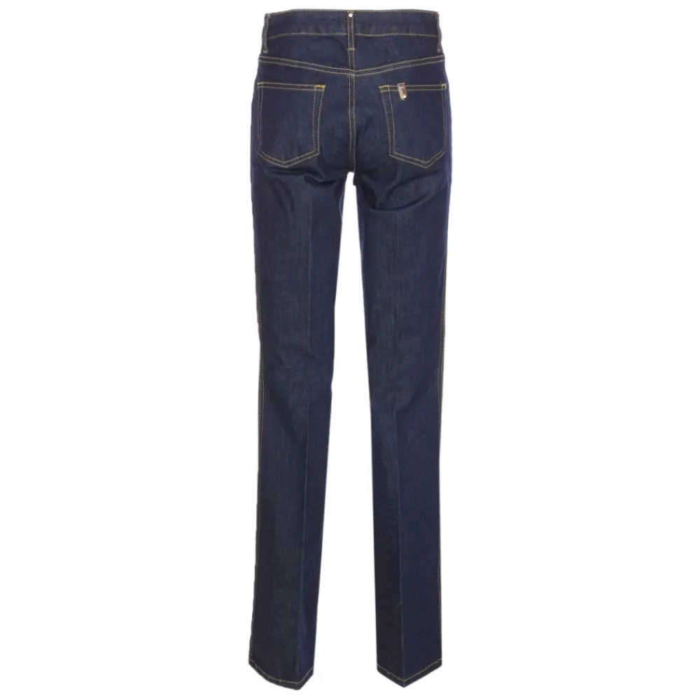 Jeans<Liu Jo 41066 Straight Jeans Blå
