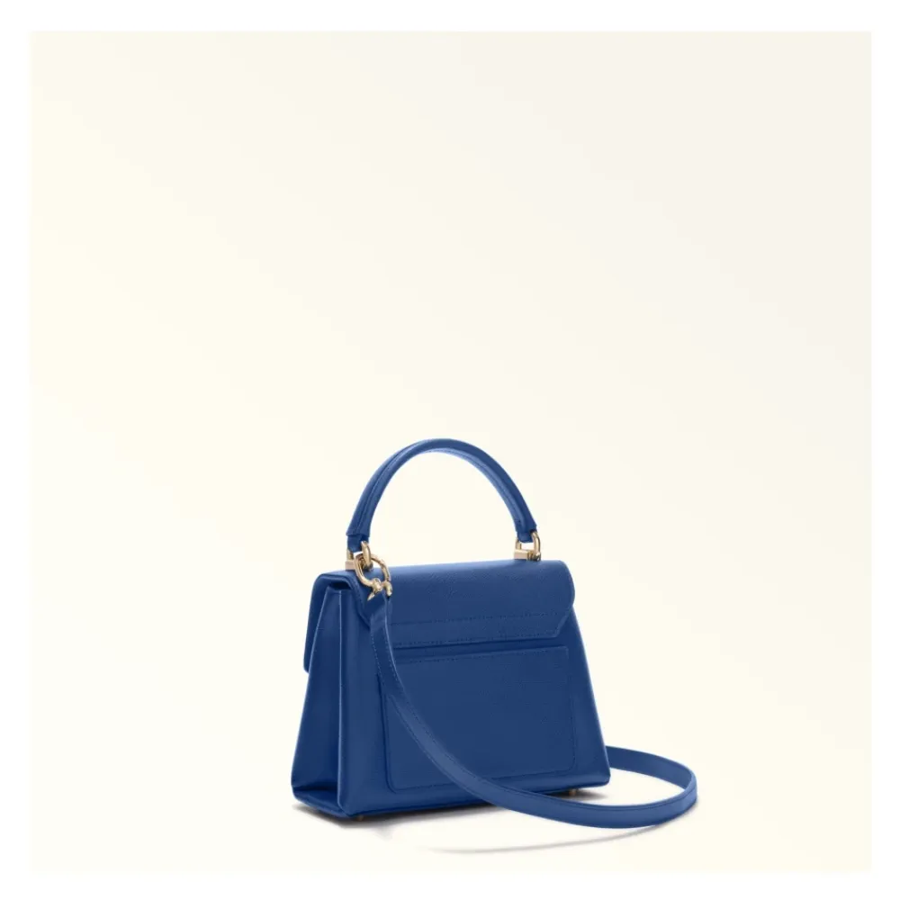 Bæltetasker^Furla 1927 Top Handle Mini Blå