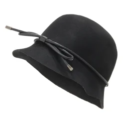 Huer & Kasketter<Fay 1851 Uld Filthat Sort