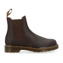Chelsea Boots|Støvler^Dr. Martens 2976 YS Dark Brown Crazy Horse Chelsea Støvler Brun