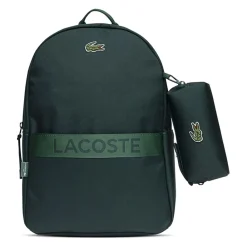 Tasker^Lacoste 9A6214 Rygsæk Grøn