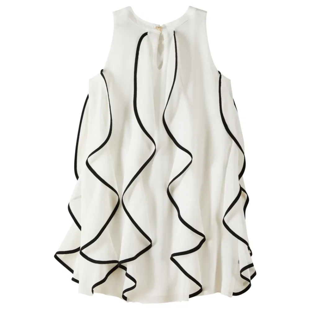 Kjoler & Nederdele^Patrizia Pepe Abito Top Hvid
