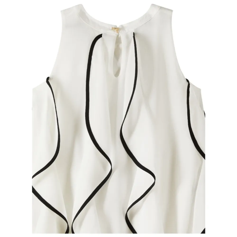 Kjoler & Nederdele^Patrizia Pepe Abito Top Hvid