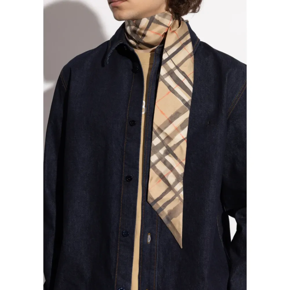 Halstørklæder Og Tørklæder^Burberry Accessories Beige