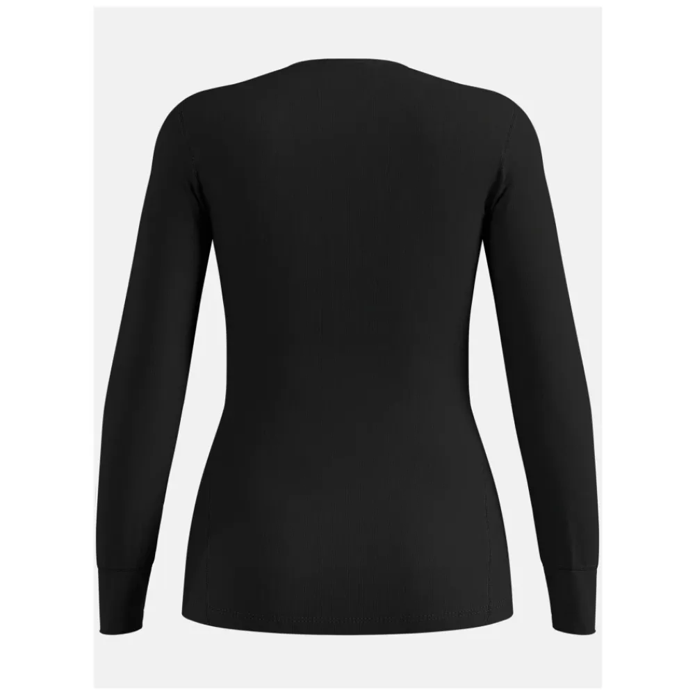 T-Shirts & Toppe|Træningstrøjer<Odlo Active Warm Eco BL Top Crew Neck L/S Sort
