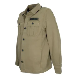 Skjorter<Aeronautica Militare AC0036UCT04233 Twill Shirt Jacket Grøn