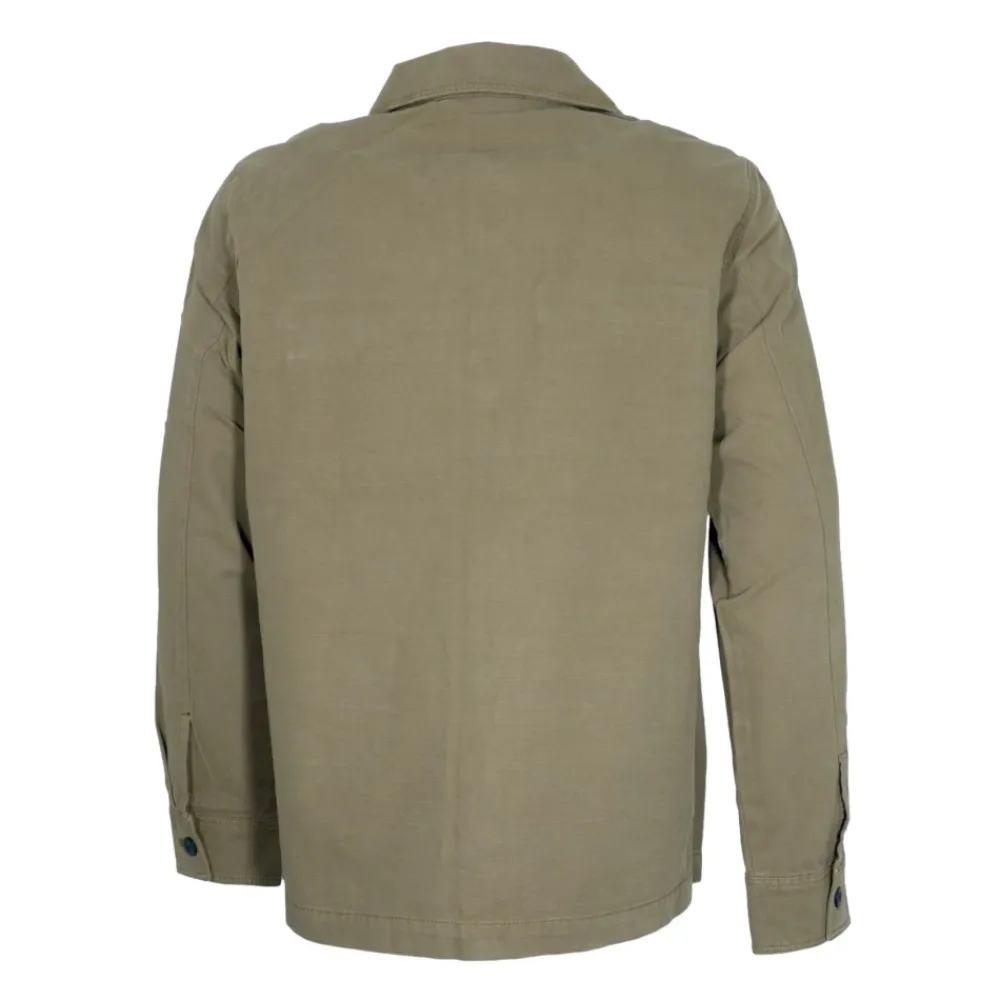 Skjorter<Aeronautica Militare AC0036UCT04233 Twill Shirt Jacket Grøn