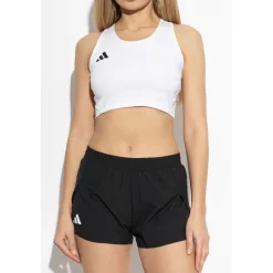 T-Shirts & Toppe^Adidas Adizero E Crop Top Hvid