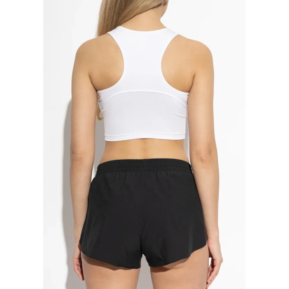 T-Shirts & Toppe^Adidas Adizero E Crop Top Hvid
