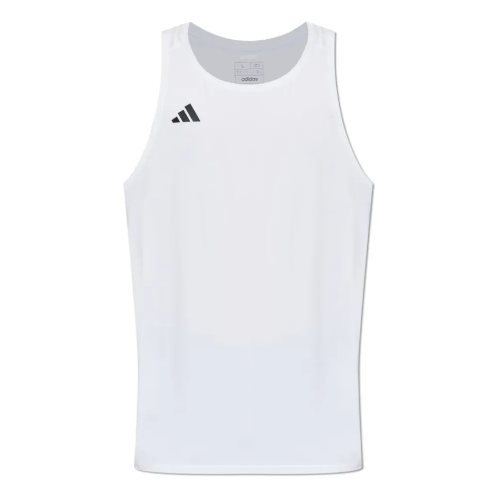 T-Shirts & Toppe<Adidas Adizero Essentials Løbeundertrøje Hvid