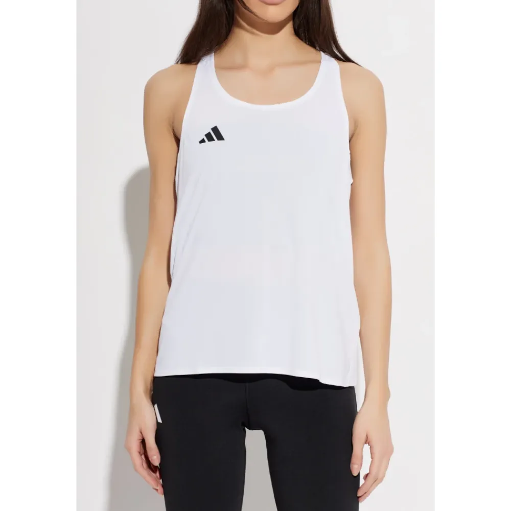 T-Shirts & Toppe<Adidas Adizero Essentials Running Tank Top Hvid
