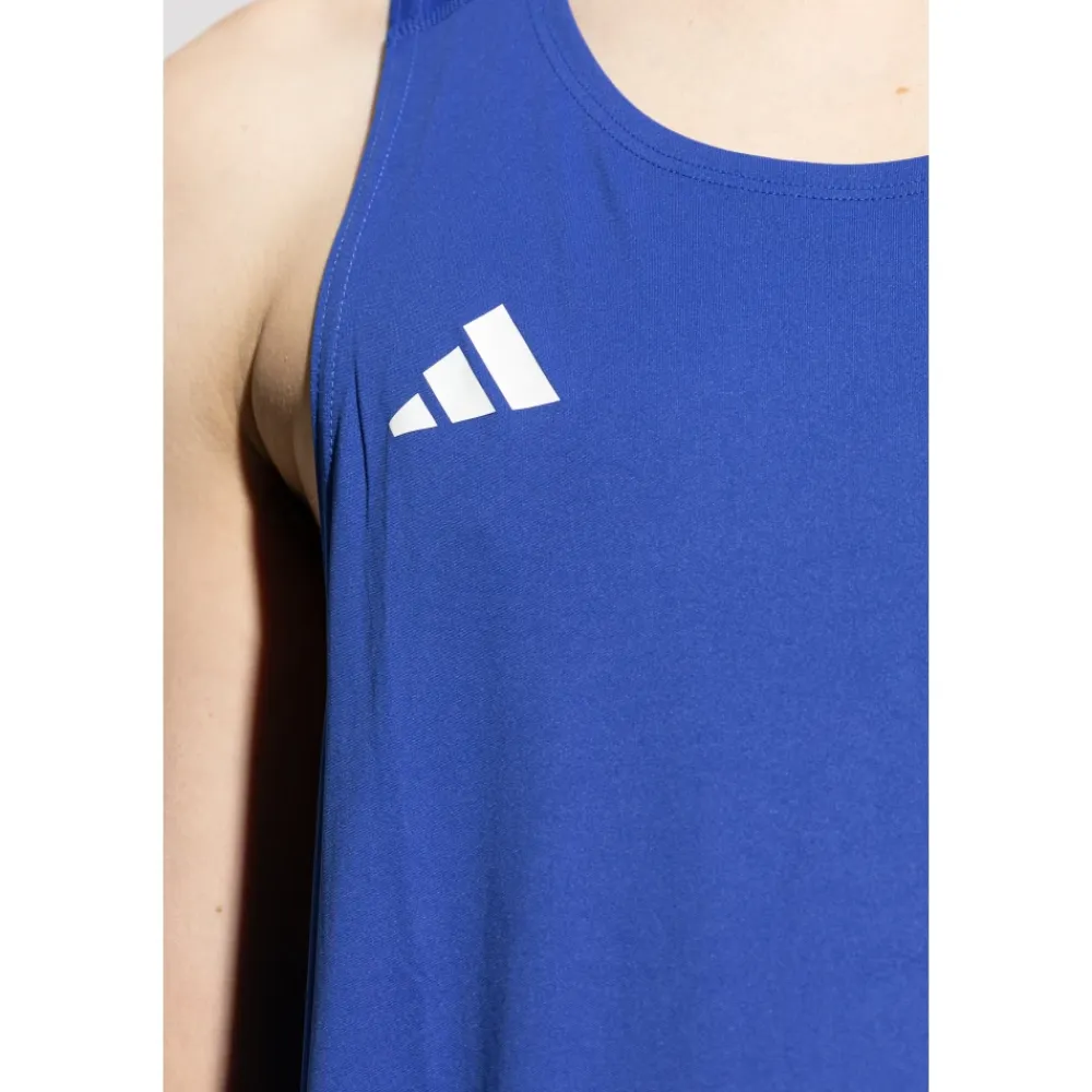T-Shirts & Toppe<Adidas Adizero Løbeundertrøje Blå