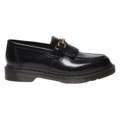 Loafers<Dr. Martens Adrian Snaffle Glat Loafer Sort