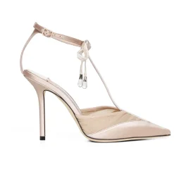 Pumps|Stiletter<Jimmy Choo Afia Mesh Pump Beige