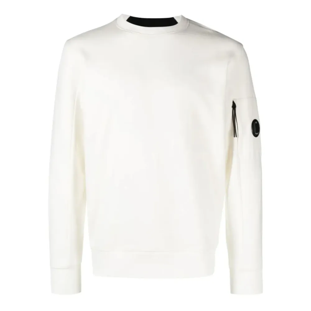 Trøjer|Sweatshirts<C.P. Company Afslappede hættetrøjer i off-white Hvid