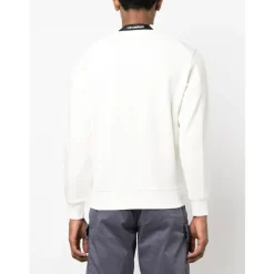 Trøjer|Sweatshirts<C.P. Company Afslappede hættetrøjer i off-white Hvid