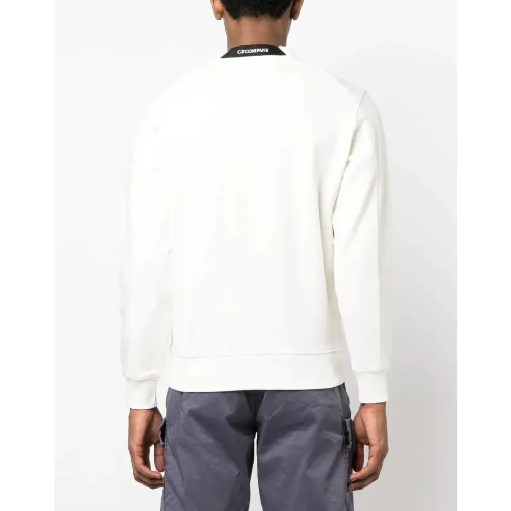 Trøjer|Sweatshirts<C.P. Company Afslappede hættetrøjer i off-white Hvid