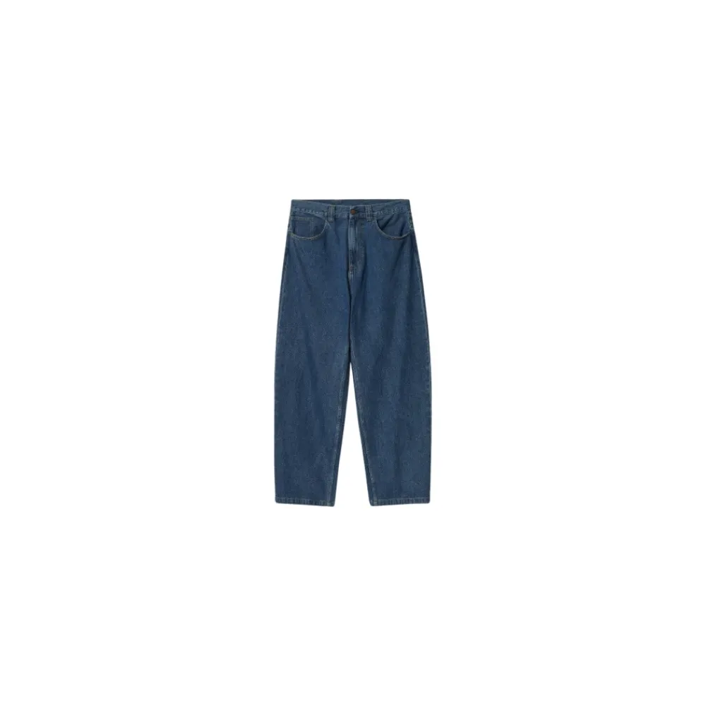 Jeans<Carhartt Wip Afslappet pasform denim bukser Brandon Blå
