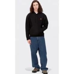 Jeans<Carhartt Wip Afslappet pasform denim bukser Brandon Blå