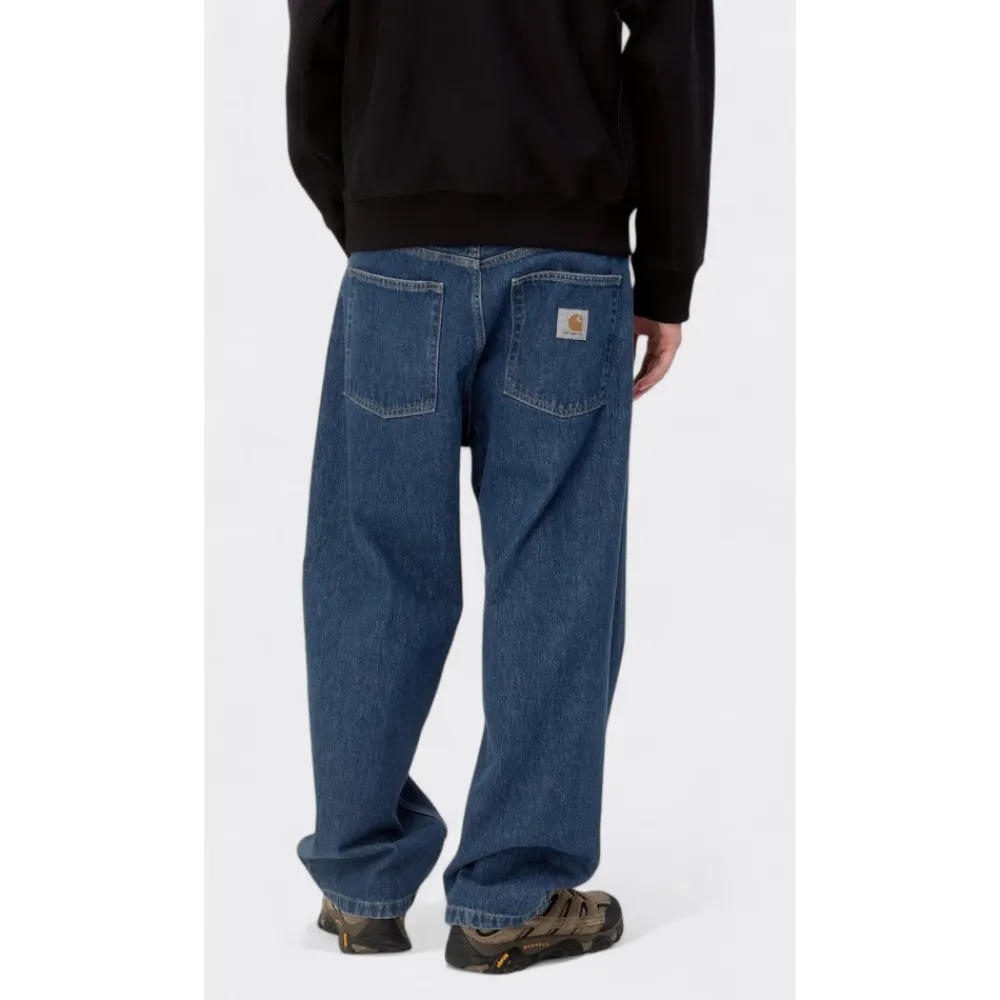 Jeans<Carhartt Wip Afslappet pasform denim bukser Brandon Blå