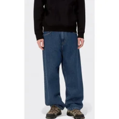 Jeans<Carhartt Wip Afslappet pasform denim bukser Brandon Blå