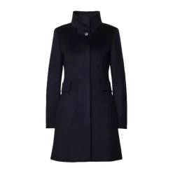 Frakker^Max Mara Studio Agnese Long Coat Blå
