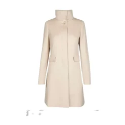 Frakker^Max Mara Studio Agnese Uldfrakke Beige