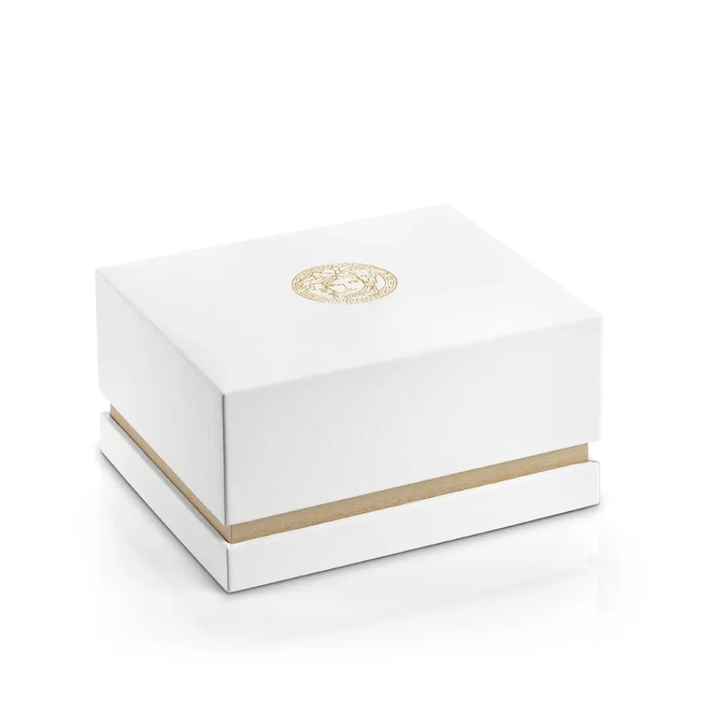 Ure<Versace Aiakos Swiss Made Ur med Greca Mønster Grå