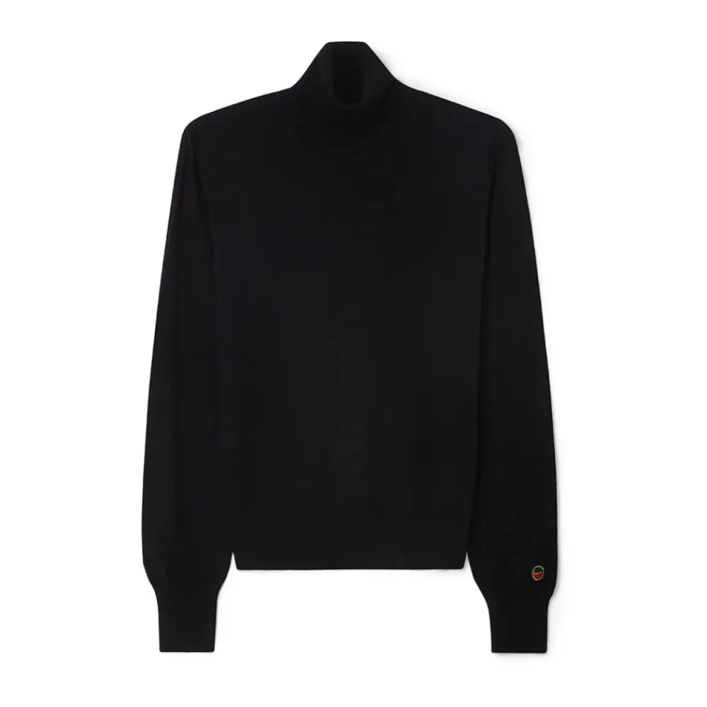 Striktrøjer & Sweatere<Busnel Alice Rollerneck Sweater Sort