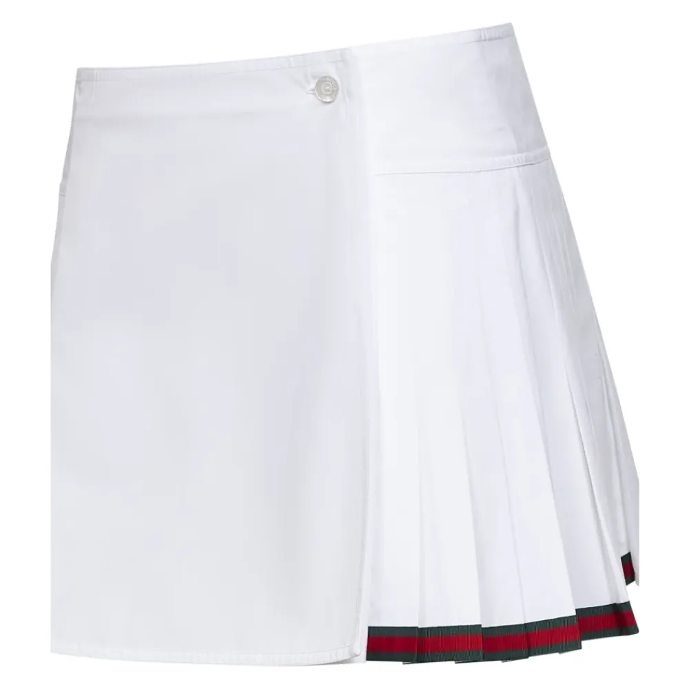 Nederdele<Gucci A-line Mini Nederdel Hvid