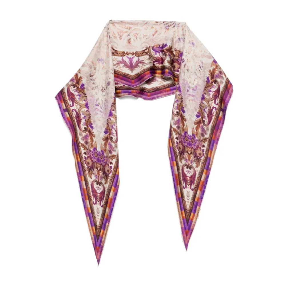 Tørklæder^Pierre-Louis Mascia ALOEUW Scarf Silk 65x120 Multifarvet