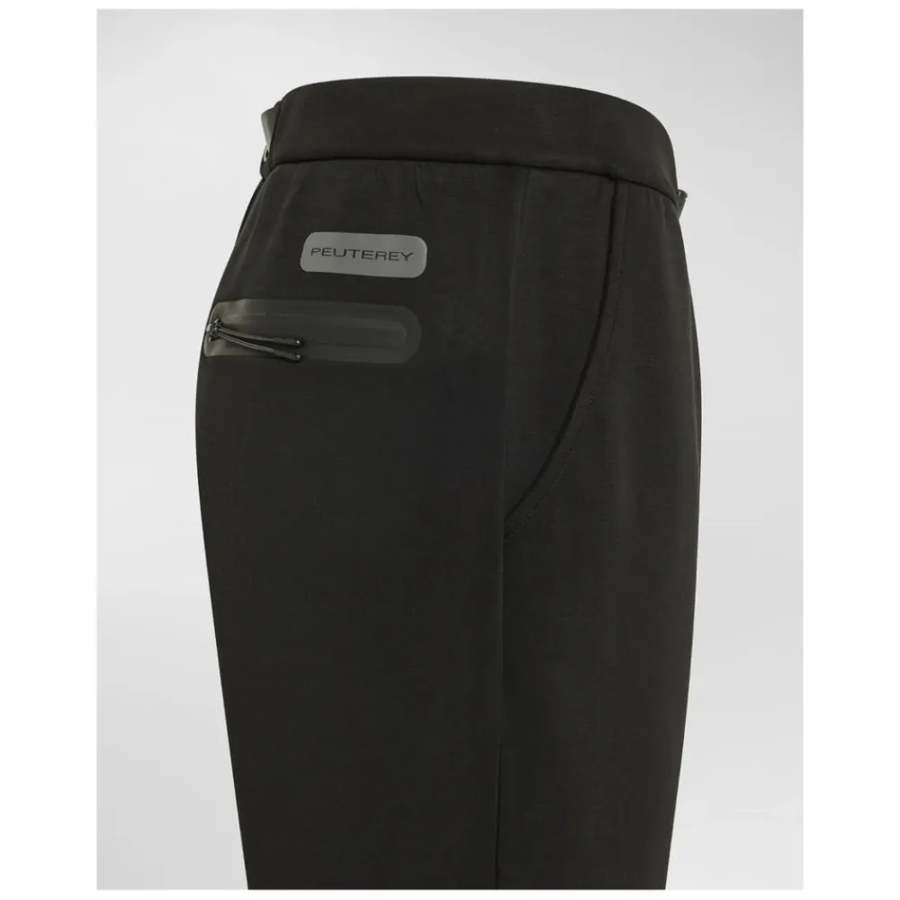 Træningsbukser & Tights<Peuterey Alpen FL Scuba Fleece Trousers Sort