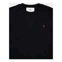Strik^Ami Paris Ami de Coeur Crewneck Sweater Sort