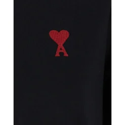 T-Shirts<Ami Paris Ami De Coeur T-shirt Sort