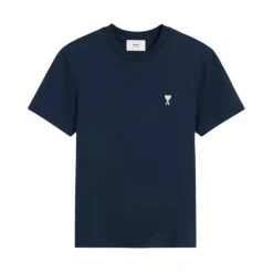 T-Shirts^Ami Paris Ami de Coeur T-shirt Blå
