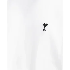 T-Shirts<Ami Paris Ami De Coeur T-Shirt Hvid