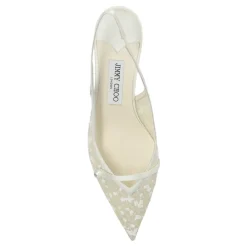 Pumps|Stiletter<Jimmy Choo Amita 45 Hælesko Hvid