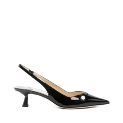 Pumps|Stiletter^Jimmy Choo Amita Laklæder Pumps Sort