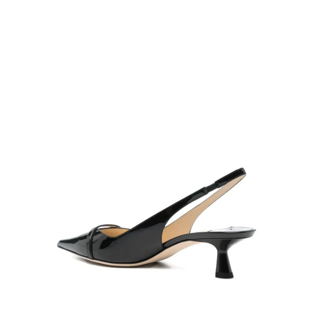 Pumps|Stiletter^Jimmy Choo Amita Laklæder Pumps Sort