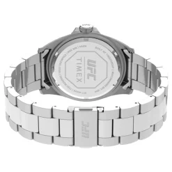 Ure<Timex Analog Rustfrit Stål Ur med Foldespænde Multifarvet