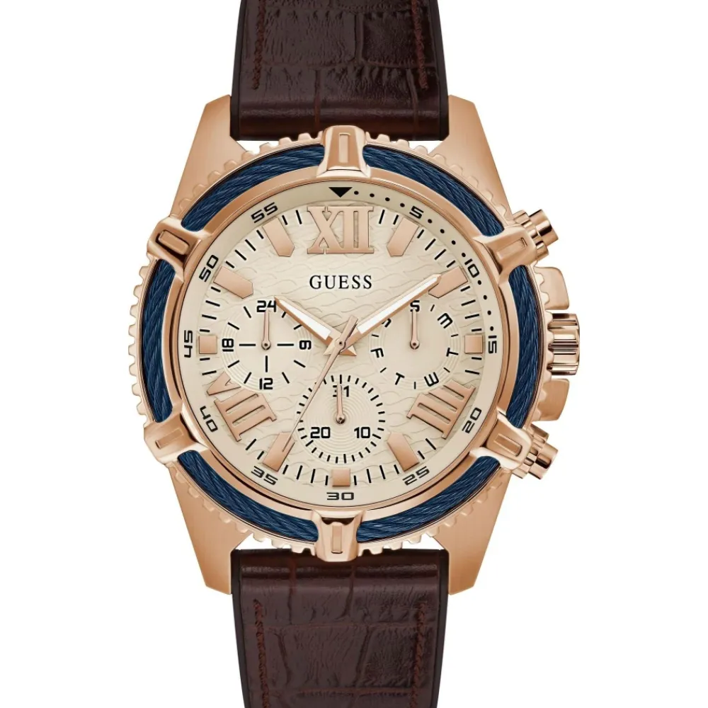 Ure^Guess Analog Watch Brun