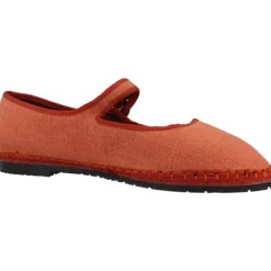 Ballerina Sko^Flabelus Anastasia Mary Jane Orange