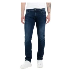 Jeans^Replay Anbass Hyperflex Slim Fit Jeans Blå